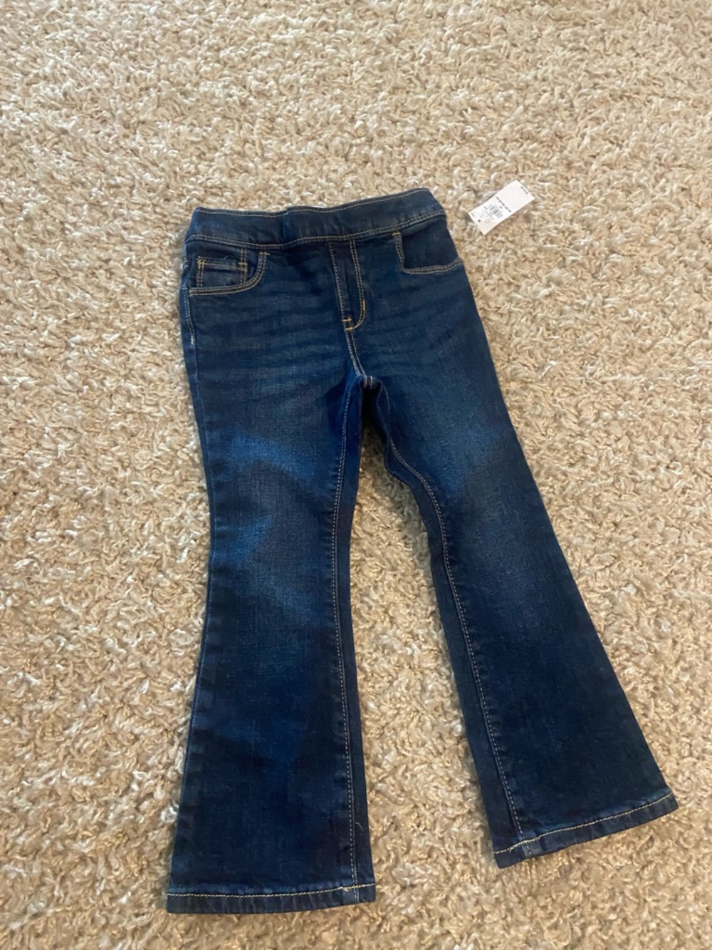 Old Navy Dark Blue Kids Bootcut Jeans